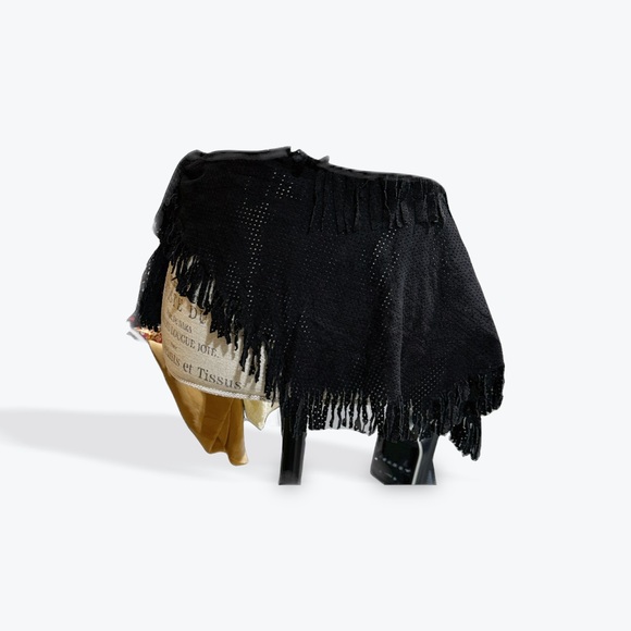 Vintage 80's LambSuede Scarf by Design Wear - Picture 4 of 8